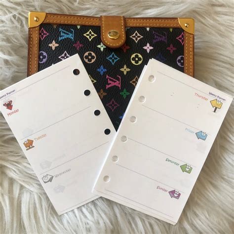 louis vuitton pocket agenda refill.